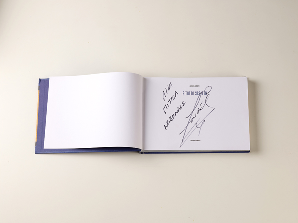 IL libro di Javier Zanetti autografato